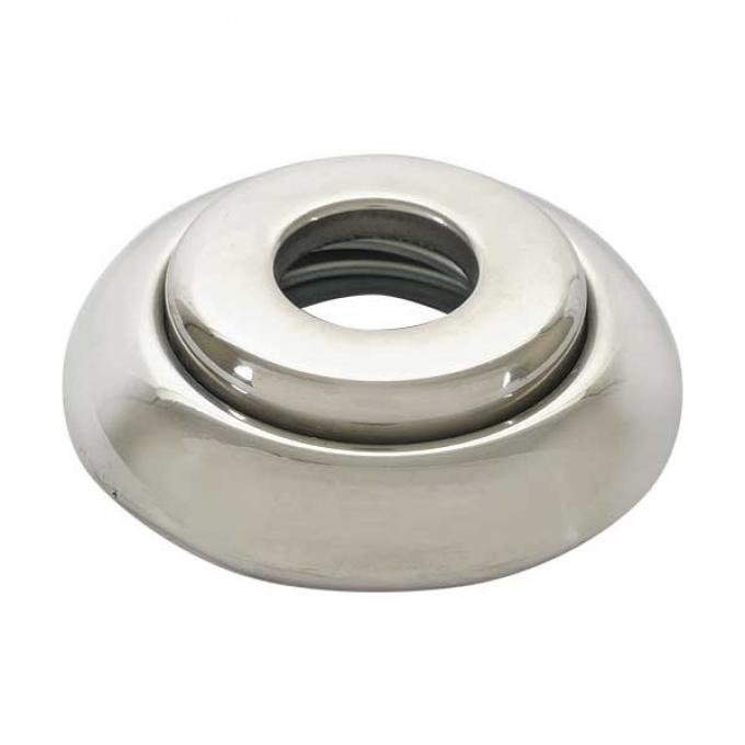 Door Handle Escutcheon - Stainless Steel - Spring Loaded - Ford