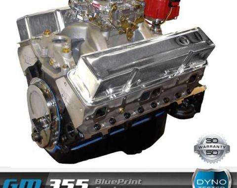 Chevy 355 C.I. Blueprint Crate Engine 390HP, Roller Cam, Aluminum Heads, 1949-1954
