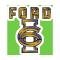 Ford Pickup Truck Valve Cover Decal - I Block 6 Cylinder