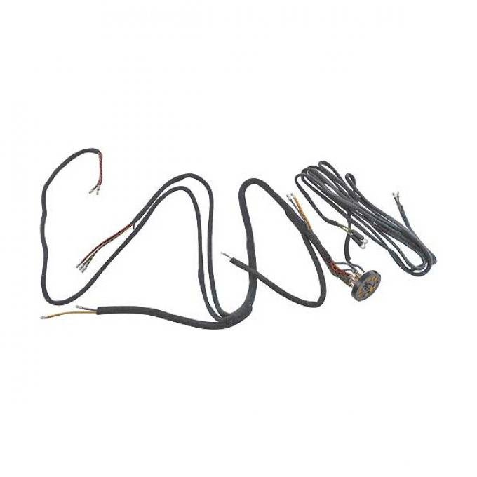 Headlight & Tail Light Wire Harness - For Vehicles Without Cowl Lamps - Use With Foot Control Starters - Ford Pickup Truck