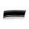 Chevy Truck Fender Molding, With Black Insert, Lower, Front, Left, Custom Sport, 1969-1972