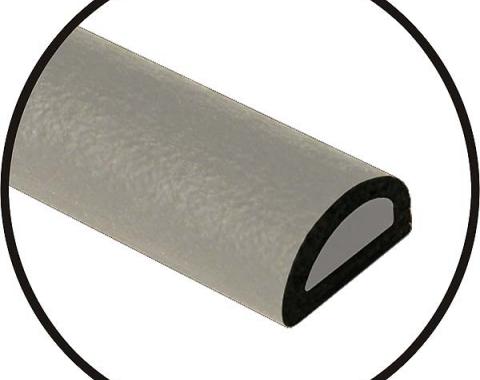 Universal Door Seal - Hollow Core - 3/8 X 7/32 X 20' Roll -Peel & Stick Adhesive Backing - Ford & Mercury