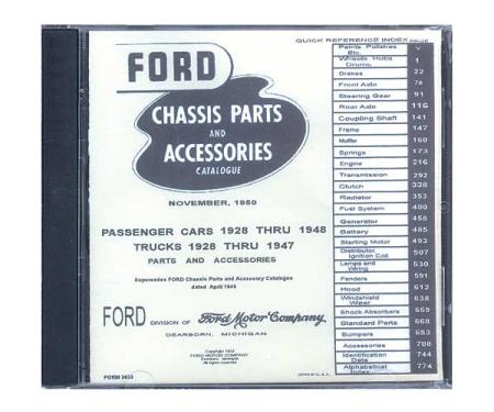 Ford Chassis Parts & Accessories Catalogue On CD - For Windows Operating Systems Only