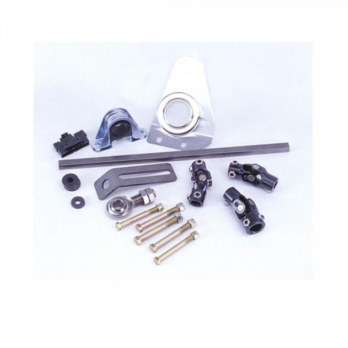 Flaming River 1957 Chevy Manual Rack & Pinion Cradle Kit - Paintable Column Shift Tilt Column