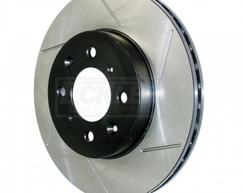 Chevy Or GMC Truck, Slotted Sport Brake Rotor, Standard Cab, Right, 1988-1991