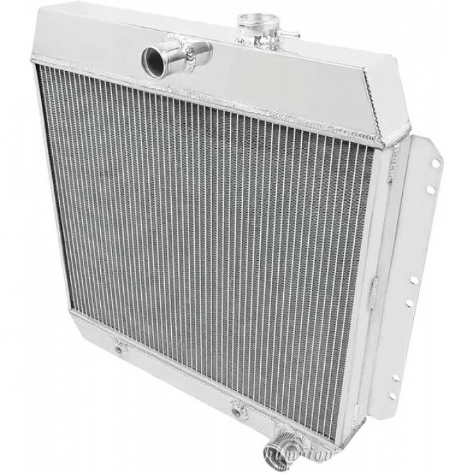 Early Chevy Champion Aluminum Radiator, Three Row, V8, 1949-1954