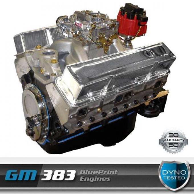 Chevy 383 C.I. Blueprint Crate Engine 430HP, Roller Cam, Aluminum Heads, 1949-1954