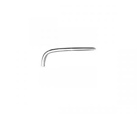 Chevy Or GMC Truck Fender Eyebrow Molding, Chrome, Right 1969-1972