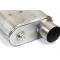 Truck BBK 2-1/2 Vari-Tune Adjustable Stainless Steel Performance Muffler, Offset