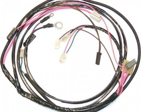 Chevy Truck Engine & Starter Wiring Harness, V8, With HEI Distributor & Manual Transmission, 1955-1956