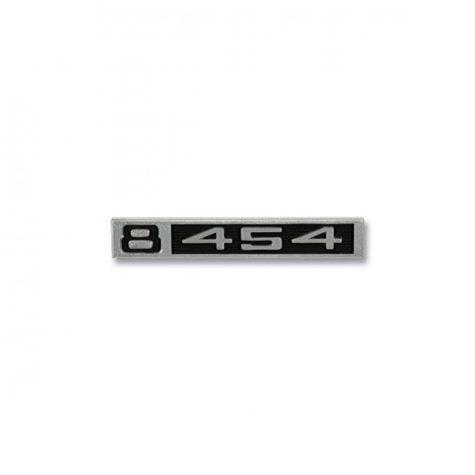 Chevy Or GMC Truck Fender Side Emblem "8 454" 1969-1972