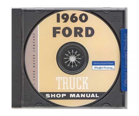 Ford Pickup Truck Shop Manual On CD