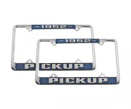 Ford Pickup Truck License Plate Frames - 1952 Pickup