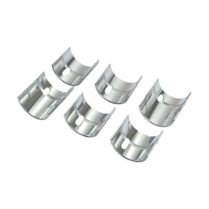 Main Bearing Set, Insert-Style, 0.010" Oversized, 3 Pair, Model A Ford with 4-Cylinder Model B Engine