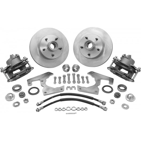 Chevy Truck Disc Brake Kit, 5Lug, Front, At The Wheel, 19471959