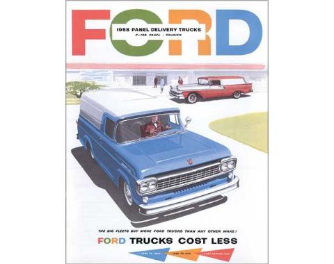 Ford Pickup Truck Sales Brochure - Panel Truck