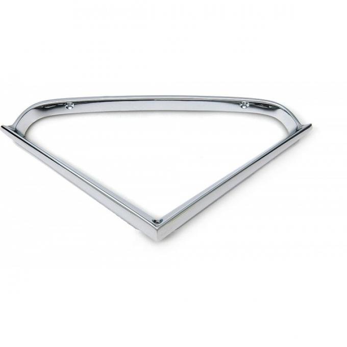 Chevy Truck Instrument Bezel, Chrome, 1955-1959