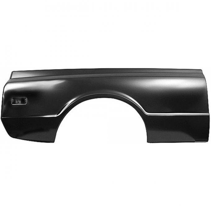 Chevy Truck Bed Side, Right, Shortbed, Fleetside, 1968-1972