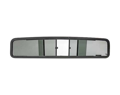 Ford Pickup Truck Sliding Rear Window - Dark Gray Tinted Glass - 50-1/4 Wide X 11 High - Will Not Fit Cabs With The NewWrap-Around Big Back Window