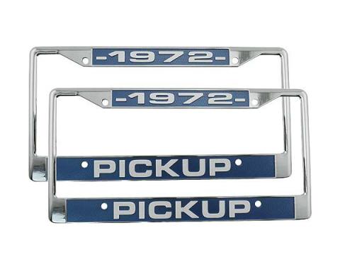 Ford Pickup Truck License Plate Frames - 1972 Pickup