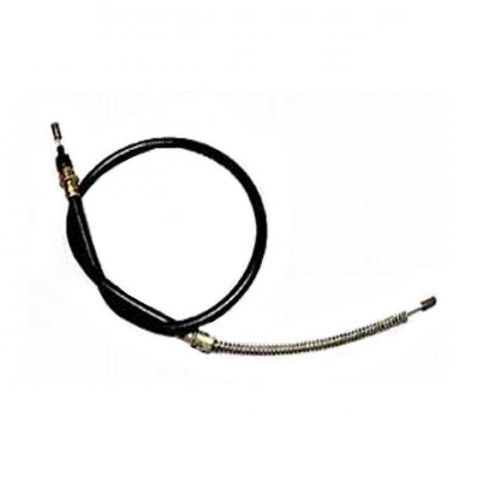 Chevy Truck Parking & Emergency Brake Cable, Ball End, Rear, Half Ton, 1963