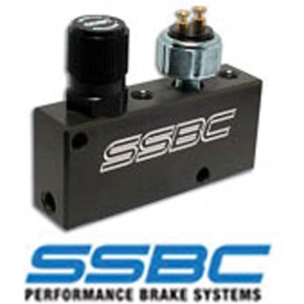 Chevy Truck Proportioning Valve, SSBC, Adjustable, With Brake Light