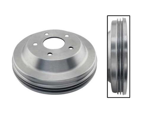Front Or Rear Finned Brake Drum - Hub Mounts From Inside Drum - 3-1/4 Hub OD - 2 Wall - Ford Pickup Truck