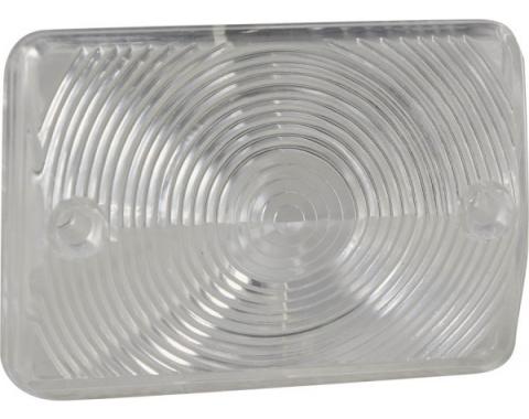 Chevy Truck Parking Light Lens, Clear, 1954-1955