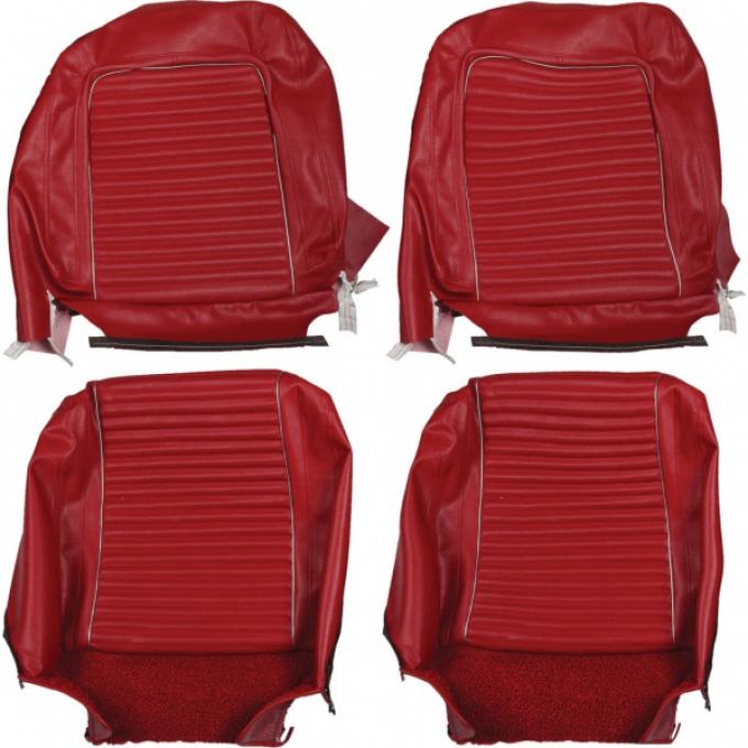 Front Bucket Seat Covers, Falcon Hardtop, Sedan & Ranchero,1963