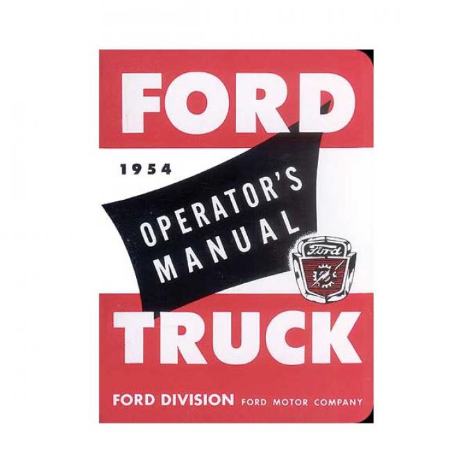 Ford Truck Operator's Manual - 64 Pages