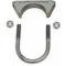 Chevy Muffler Clamp, 2 Stainless Steel, 1949-1954