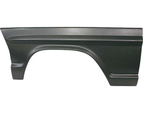 Ford Pickup Truck Front Fender - Left - Steel - F100 Thru F350