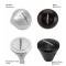 Lokar Shifter for GM TH-350 Automatic Transmission, Single Bend, 12", Midnight Series, Choice of Knobs