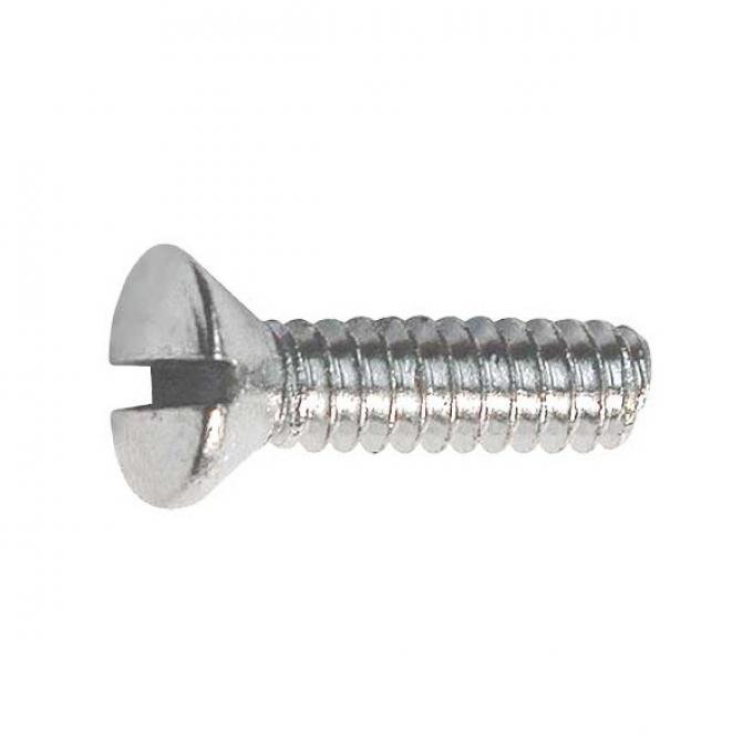 Oval Head Machine Screw - 6/32 X 1/2 - Slotted