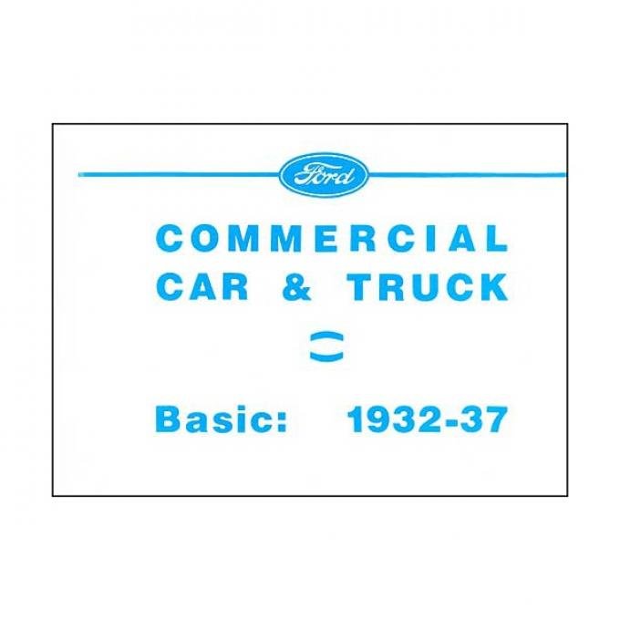 Ford Commercial Car & Truck - 32 Pages - 11 X 8-1/2