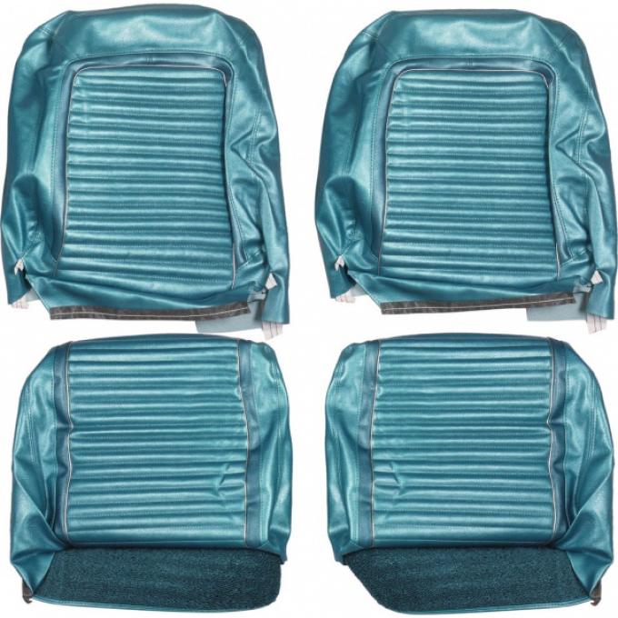 Front Bucket Seat Covers, Convertible Falcon, 1963