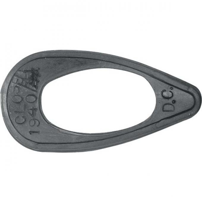 Outside Door Handle Pad - Molded Rubber - Ford Closed Cars & Sedan Delivery