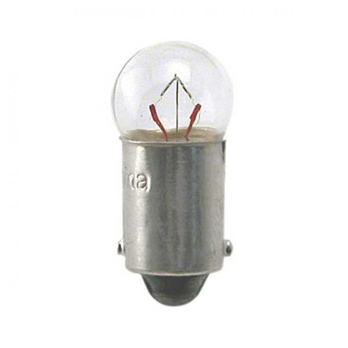 Dash & Glove Box Light Bulb - Single Contact - 2 CP - 12 Volt - Ford
