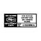 Air Cleaner Decal - Service Instructions - 292 V8