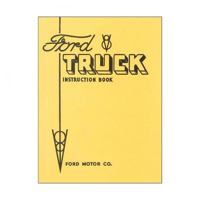 Truck Owners Manual 1934 - 64 Pages - Ford