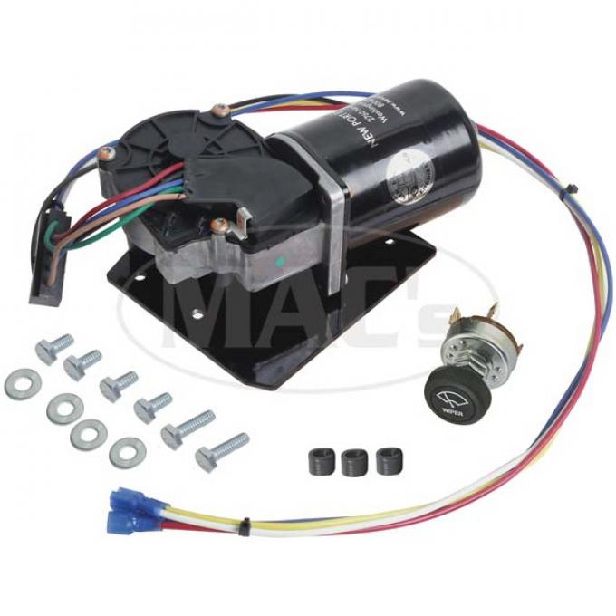 2-Speed Wiper Motor Kit, 1963-1965 Falcon, Ranchero, or Comet