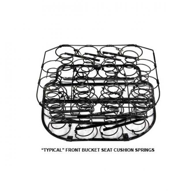 Seat Spring - Ford 1-1/2 Ton Truck - Front Cushion