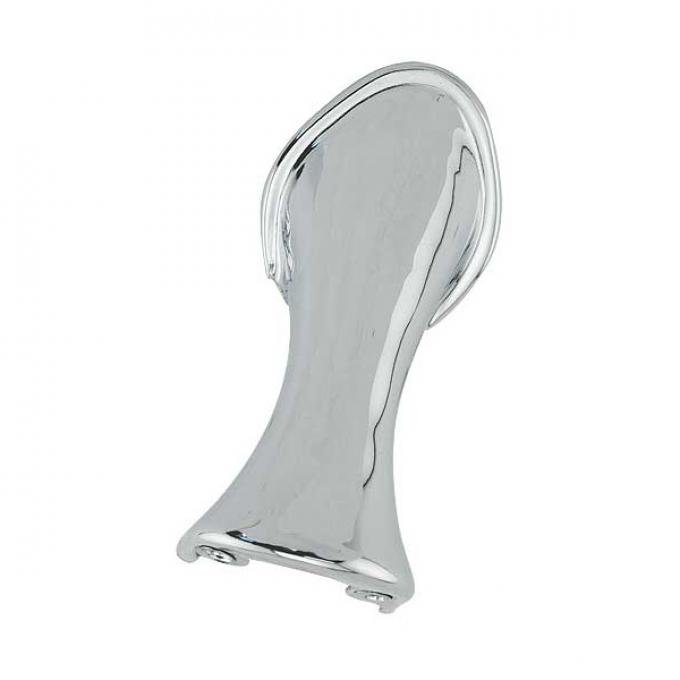 Tail Light Stand - Pressed Steel - Chrome Plated - Left - Ford Passenger