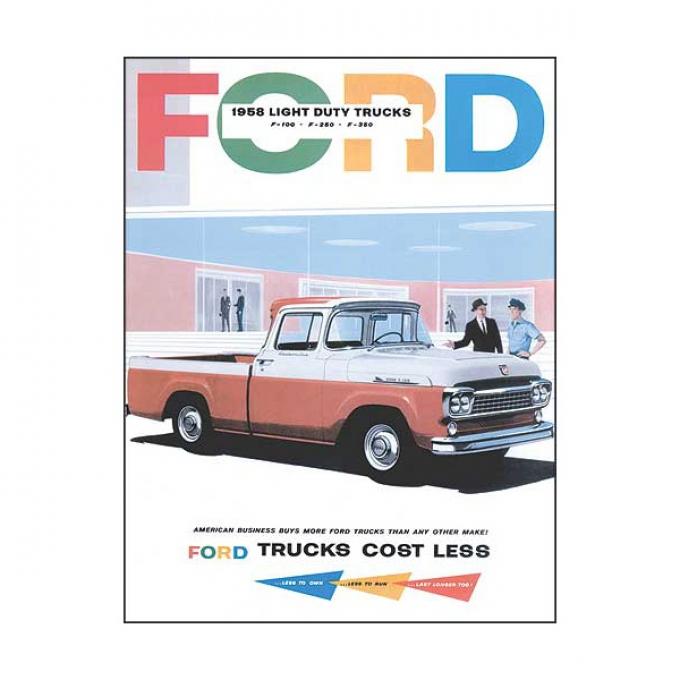 Ford Pickup Truck Sales Brochure - F100 Thru F350