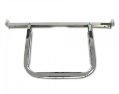 Classic Chevy - Radiator Support With Upper Bar, Chrome, 6 Cylinder, 1956