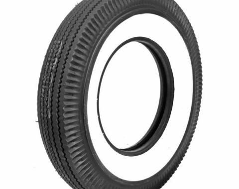 Tire - 710 X 15 - 2-3/4 Whitewall - Tubeless - Firestone