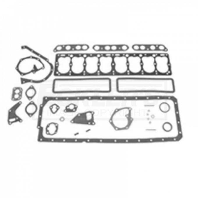 Chevrolet Engine Overhaul Gasket Kit, 235, 1950-1952