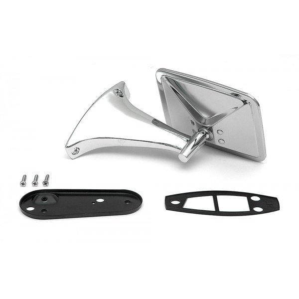67-72 Chevy C/K Truck Side View Mirror Arms – Driver & Passenger Black Set