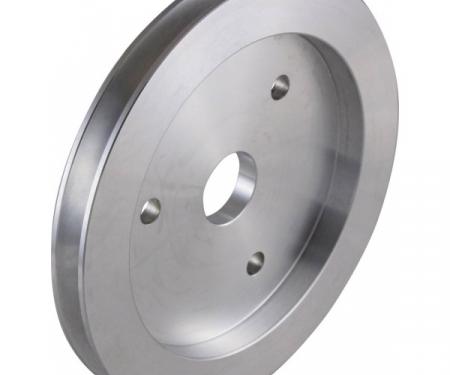 Chevy Big Block Aluminum Crankshaft Pulley, Small Water Pump, 1 Groove