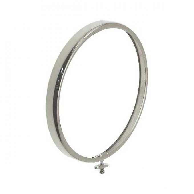 Headlight Rim - Stainless Steel - Ford Passenger